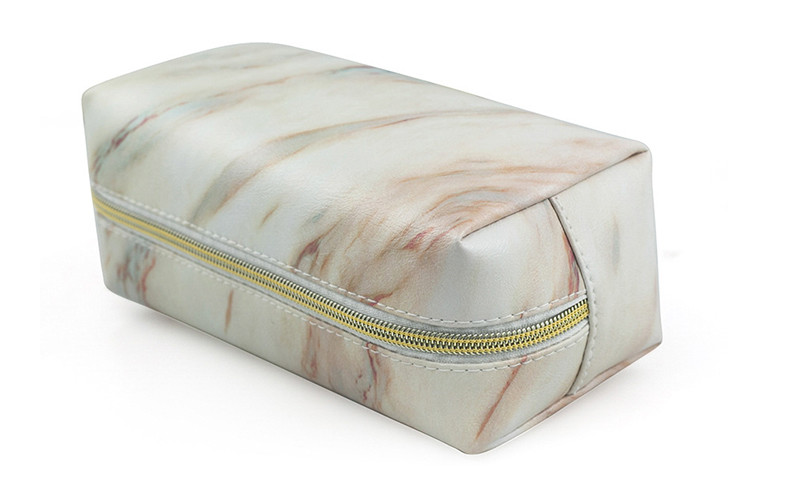 Large Capacity Cosmetic Brush Bag Luxury Makeup Leather Travel Wash Bag