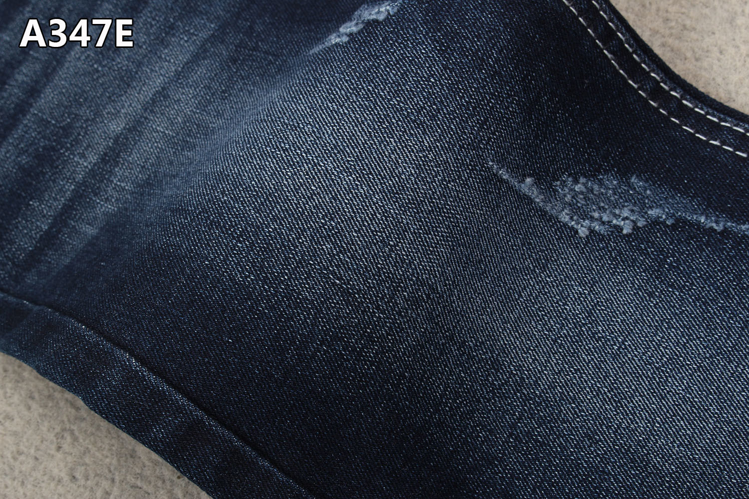 Regular Women Jeans Cotton Polyester Spandex Denim Fabric 58/59" High Stretch With Warp Slub