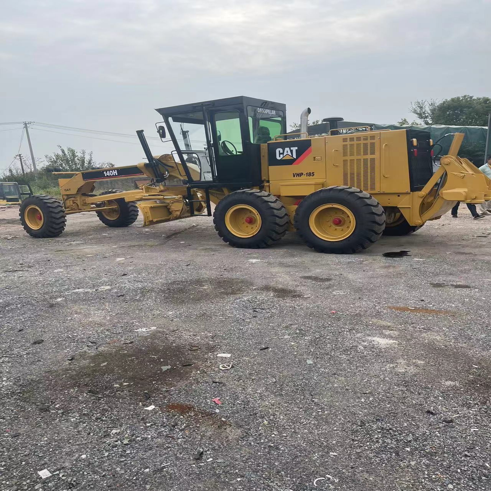 Used Motor Grader CAT 140H Seondhand Caterpillar 140H Road Equipment