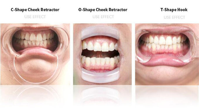 Autoclavable Dental Materials Mouth Opener C Shape Dental Lip Teeth Whitening Cheek Retractor