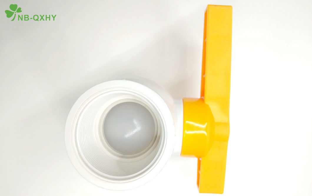 NB-QXHY Customizable 1/2&quot;-2&quot; Plastic PVC Ball Valve with ABS PP Handle