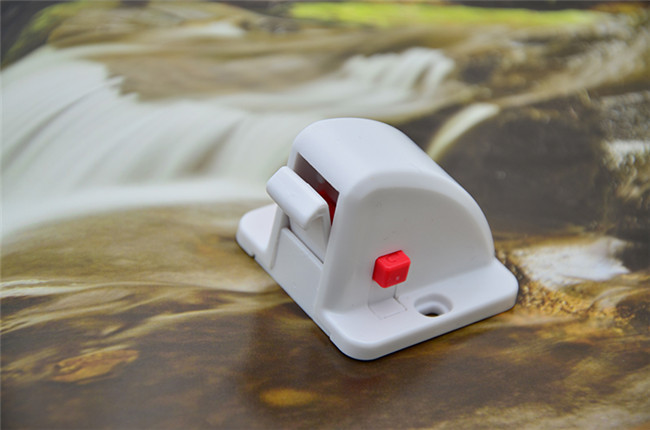 Hidden Drawer Cabinet Child Safety Lever Door Locks 4.2*4*3.5cm Size Long Lifespan