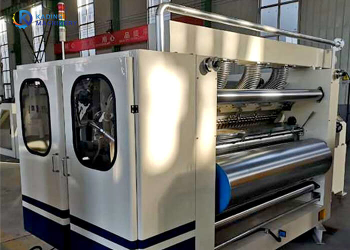 3 / 5 / 7 Ply Single Facer 100m / Min Carton Box Making Machine