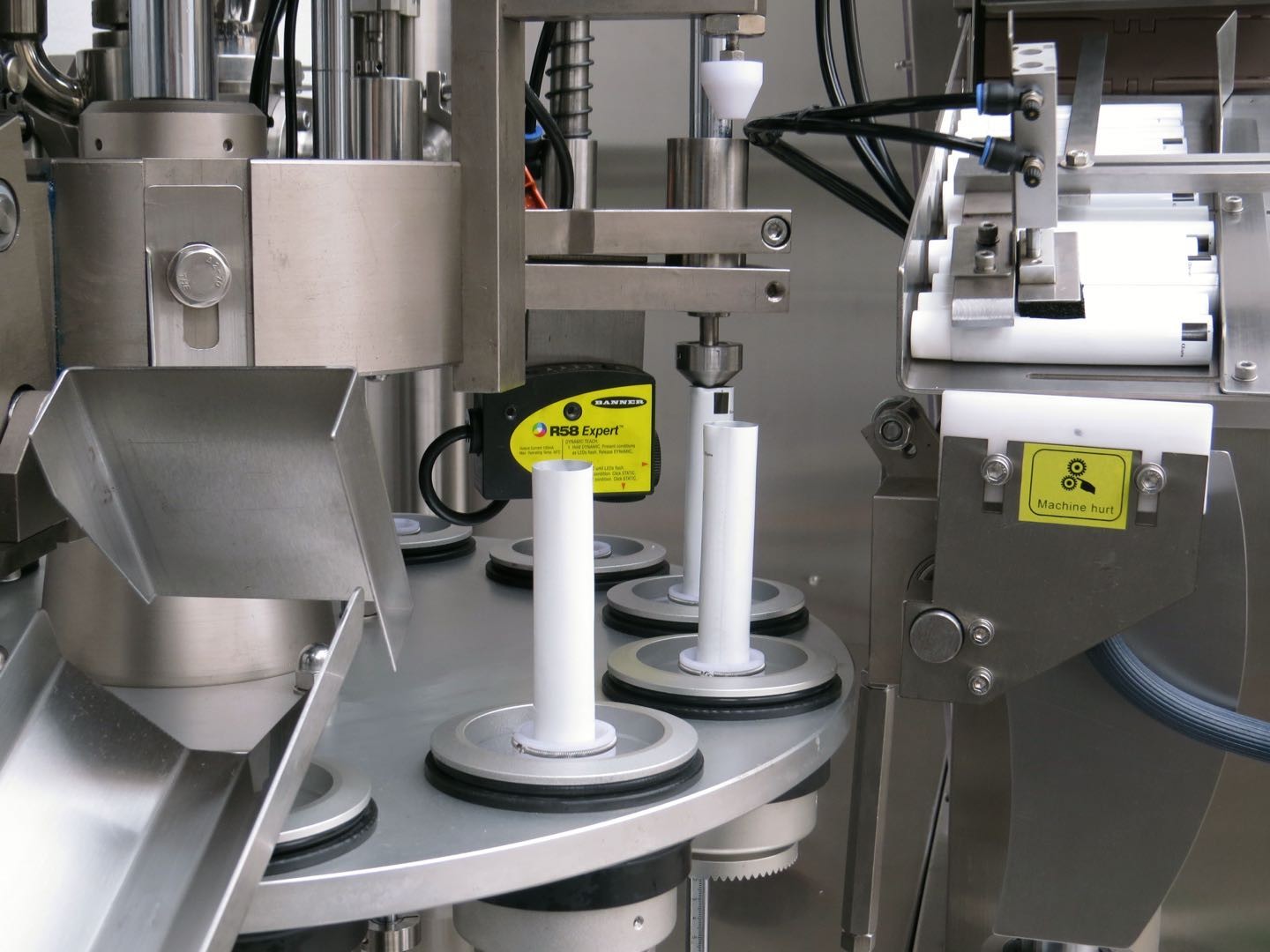 500bph Emulsifier Homogenizer Cosmetic Cream Mixer Two Color Toothpaste Machine Tube Filling