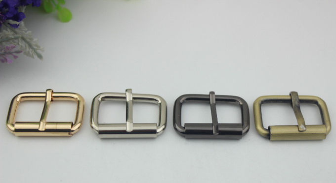 Customized 32 mm nickel iron metal pin roller bag buckle for garment webbing strap