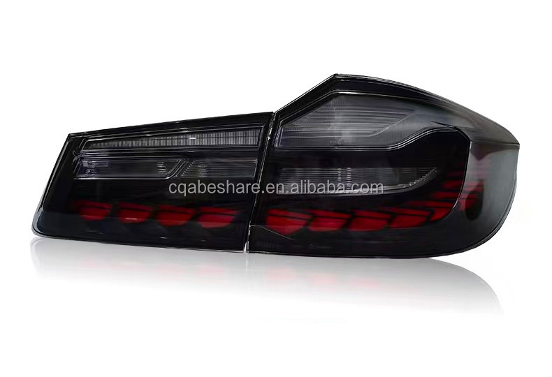 LED Taillight G30 Upgraded Full Black for BMW G30 G38 Tuning Modified Back Tail Lamp