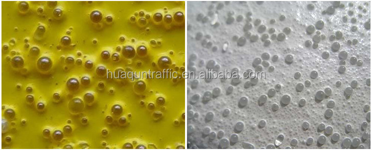 Hot sale in Nigeria and Philippines High Reflective White And Yellow Road Paint Mixed Glass Bead Marking Highway Thermoplastic Reflective Road Paint
