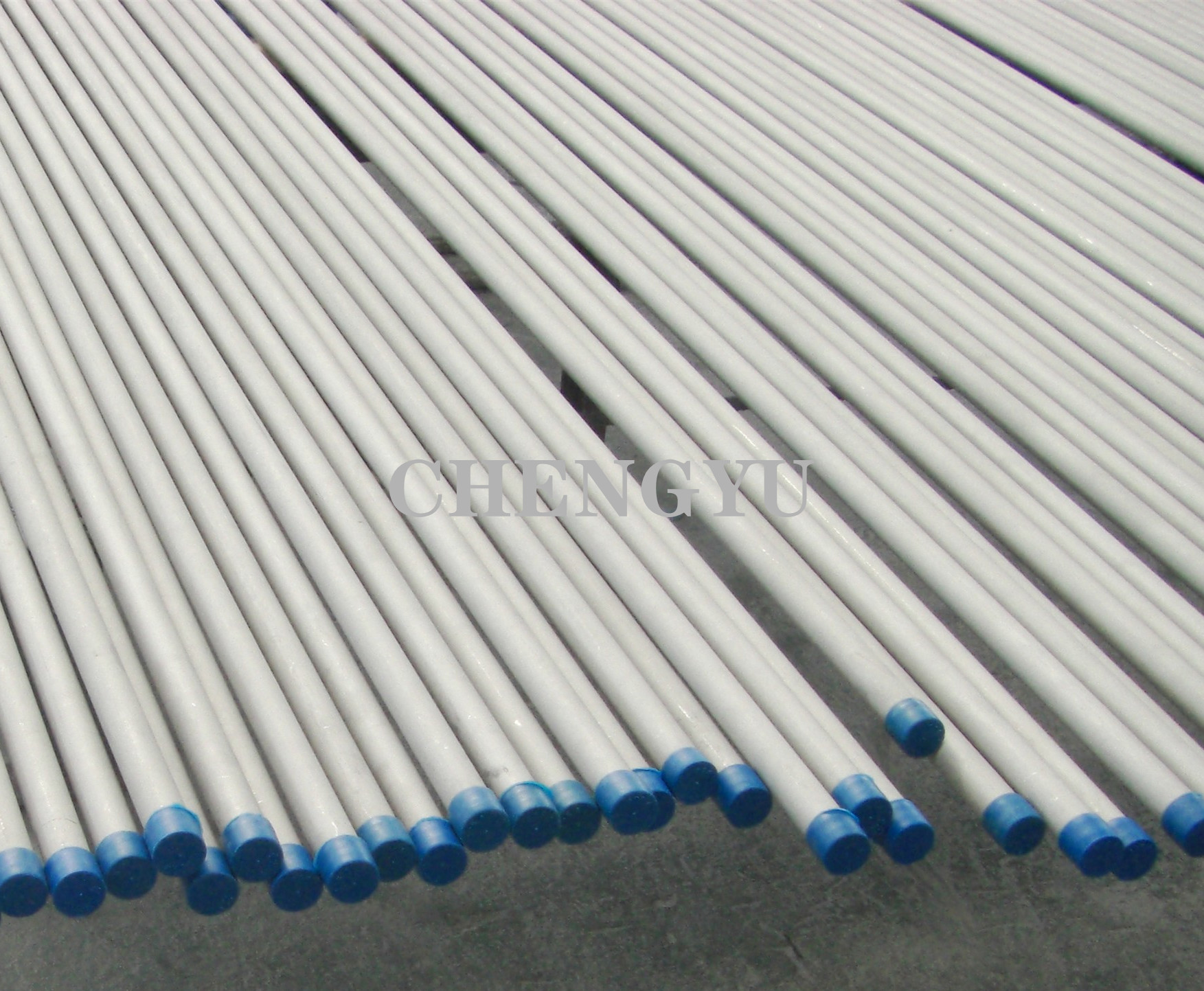ASTM A790 UNS S31803 Stainless Steel Duplex Pipe With Round Shape