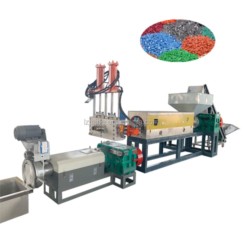 100 500 kg/h Output HDPE Granule Granules Pellets Cutting Machine for High Demand