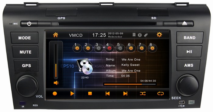 Car CD Players for Mazda 3 2004-2009 with car navigation system OCB-7003