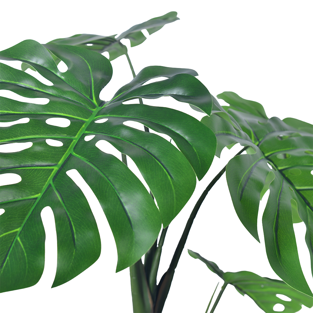 140cm/ 170cm faux monstera plant​ with Aerial Roots | Single Stem Silk Plant | Hotel Lobby Tree | Factory Direct