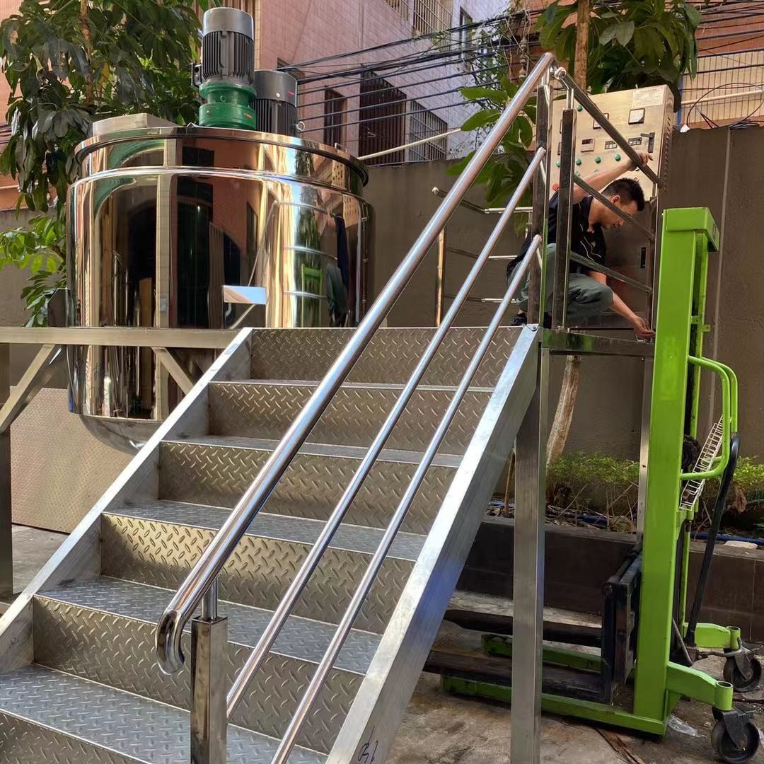 1000L Vacuum Emulsifying Homogenizer Mixer for Shampoo Cream Lotion Ointment Manufacturing