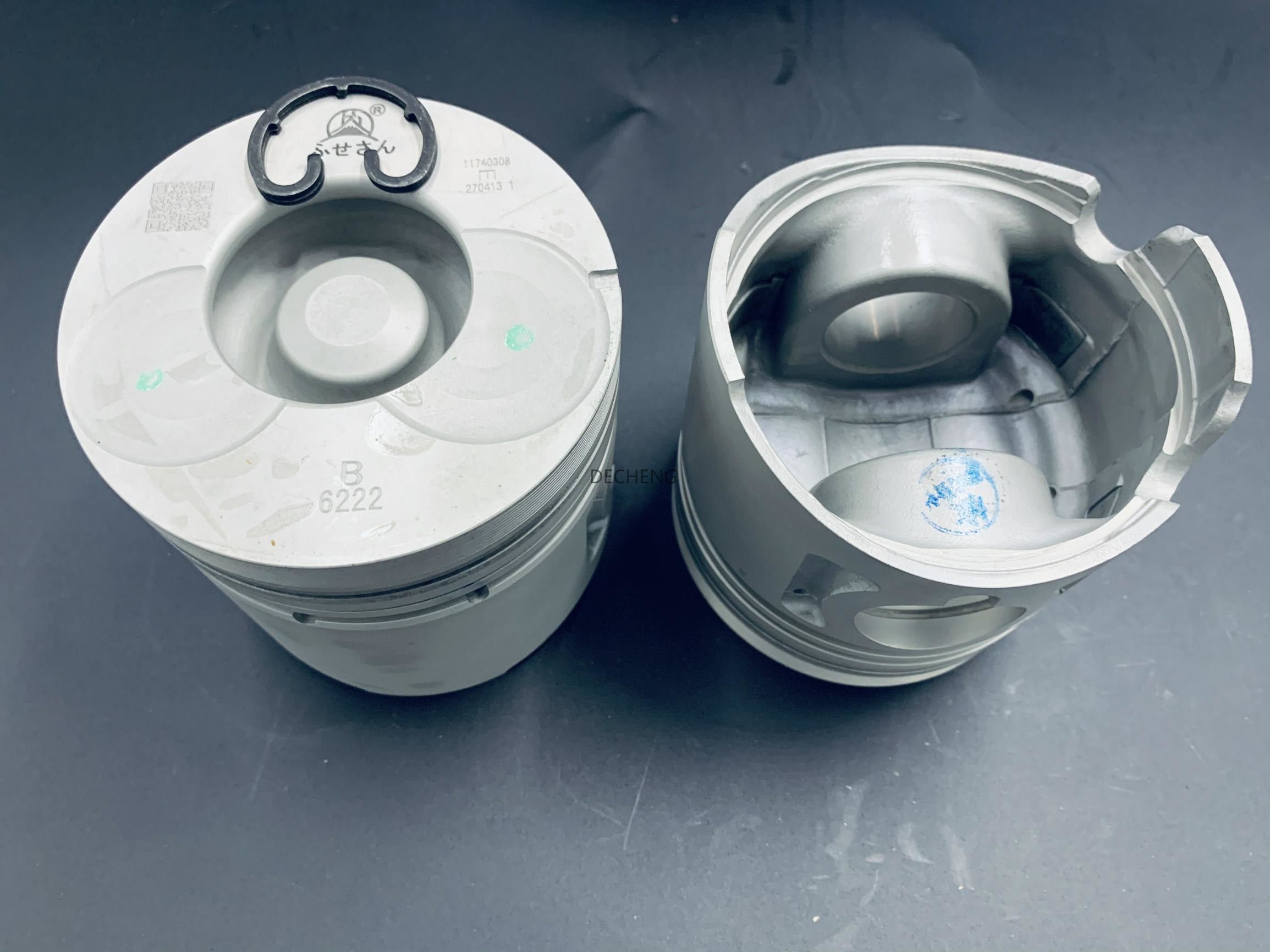 4JB1 Isuzu Excavator Engine Parts HD307 SK60-6 SK60-5.5 B6222 48mm Piston
