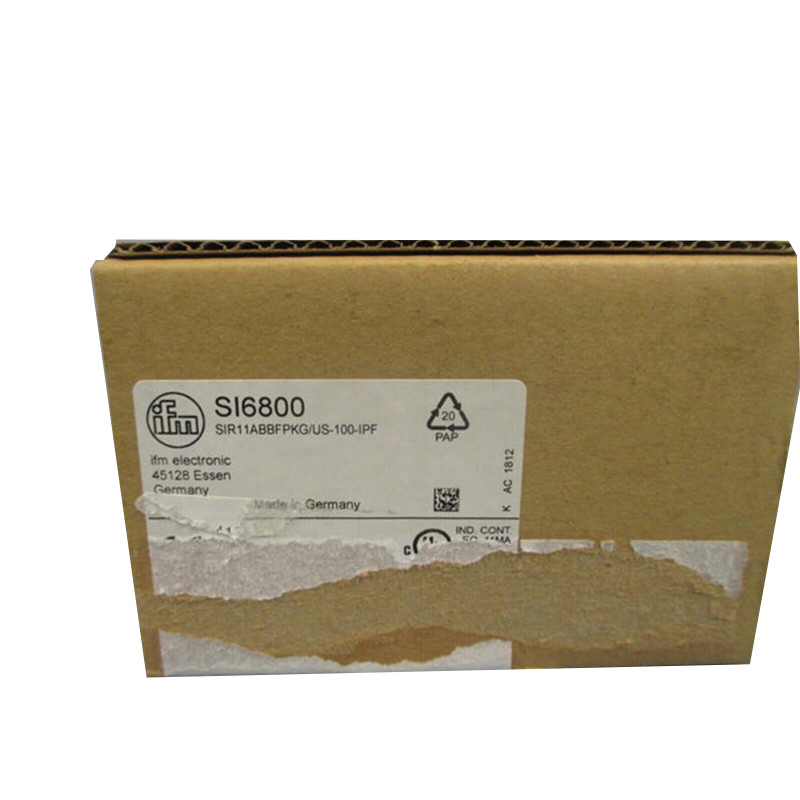 OEM IP67 SI6800 IFM Flow Meters Monitor SIR11ABBFPKG/US-100-IPF