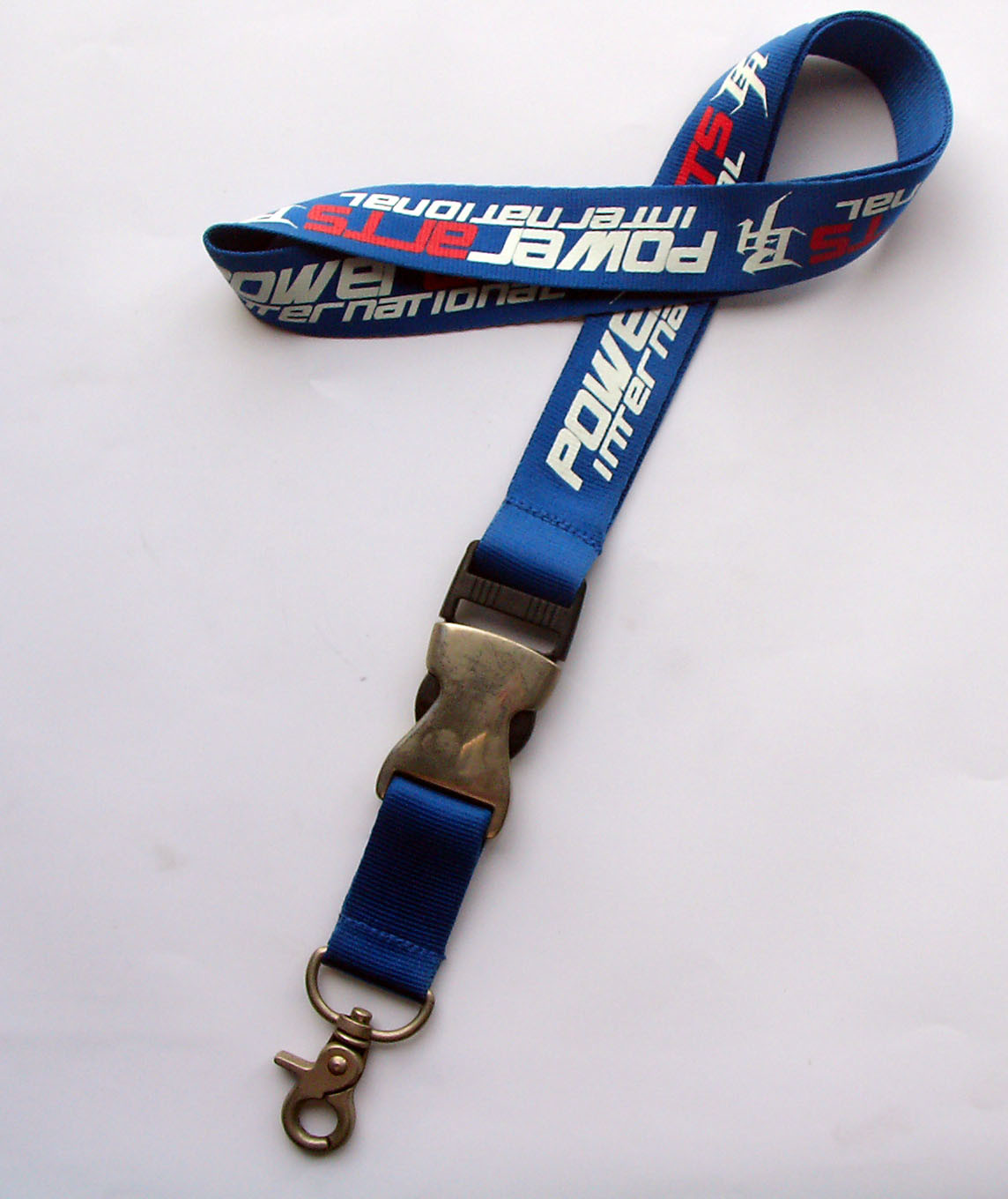 Custom Logo 1.5cm Flat Polyreaster Dye Sublimation Lanyards For Promotion Gifts