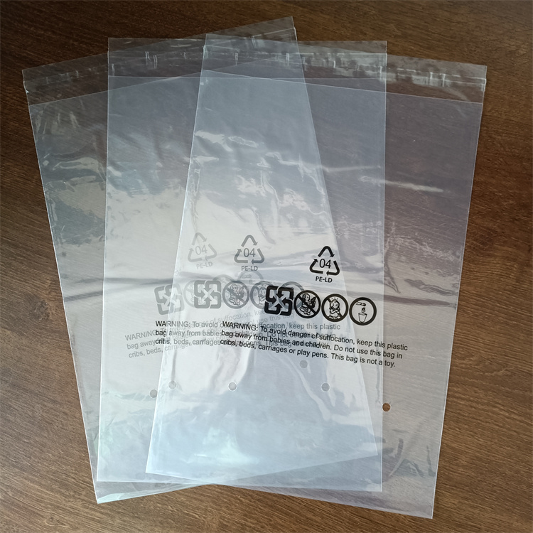 Foil Stamping Surface Finish Heat Sealed Polybag for Aseptic Custom Printed Packaging