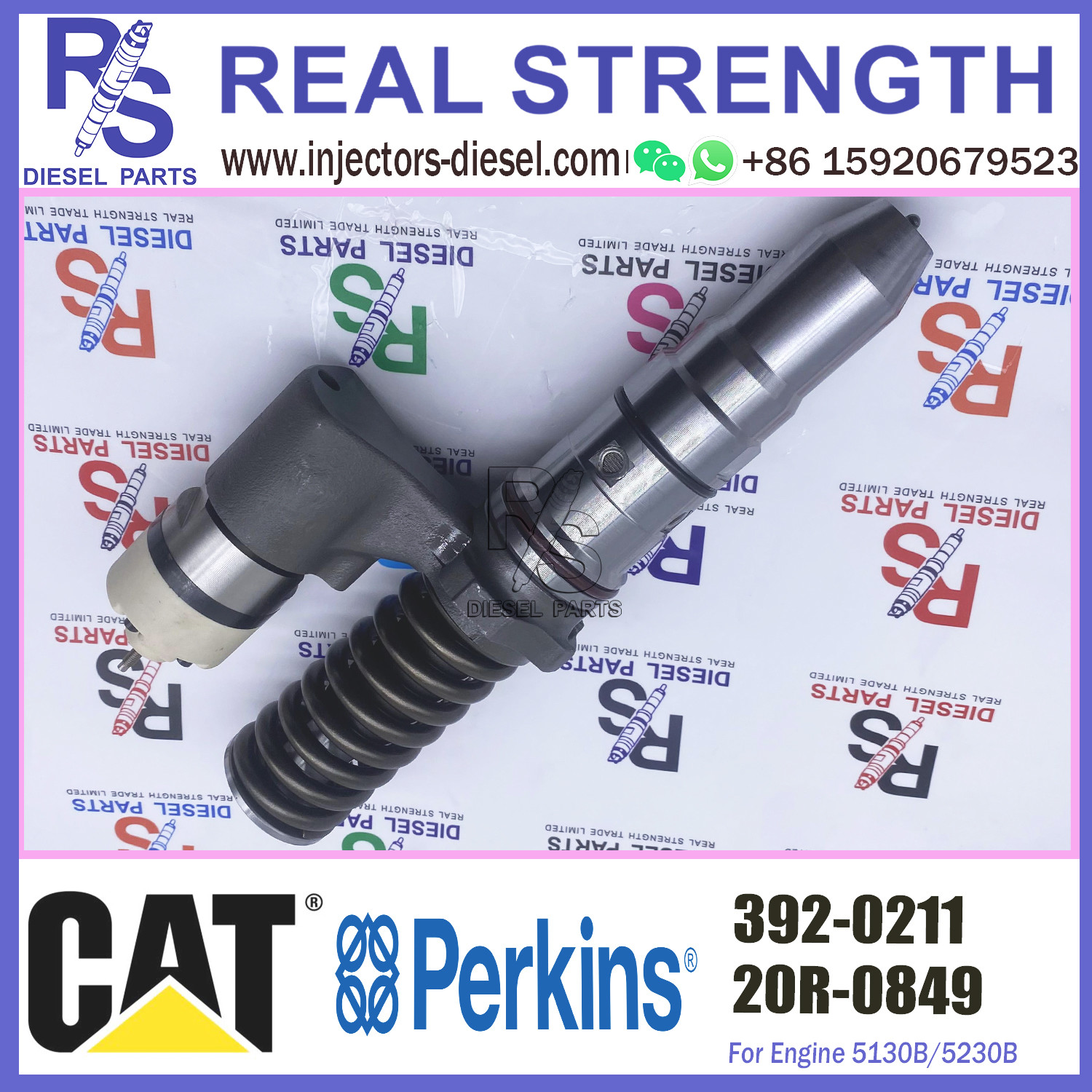 common rail injector 392-0211 392-0211 3920211 CAT 10R1279 10R-1279 FOR c3508 3512 3516 0R8616 20R-0849 139-5221