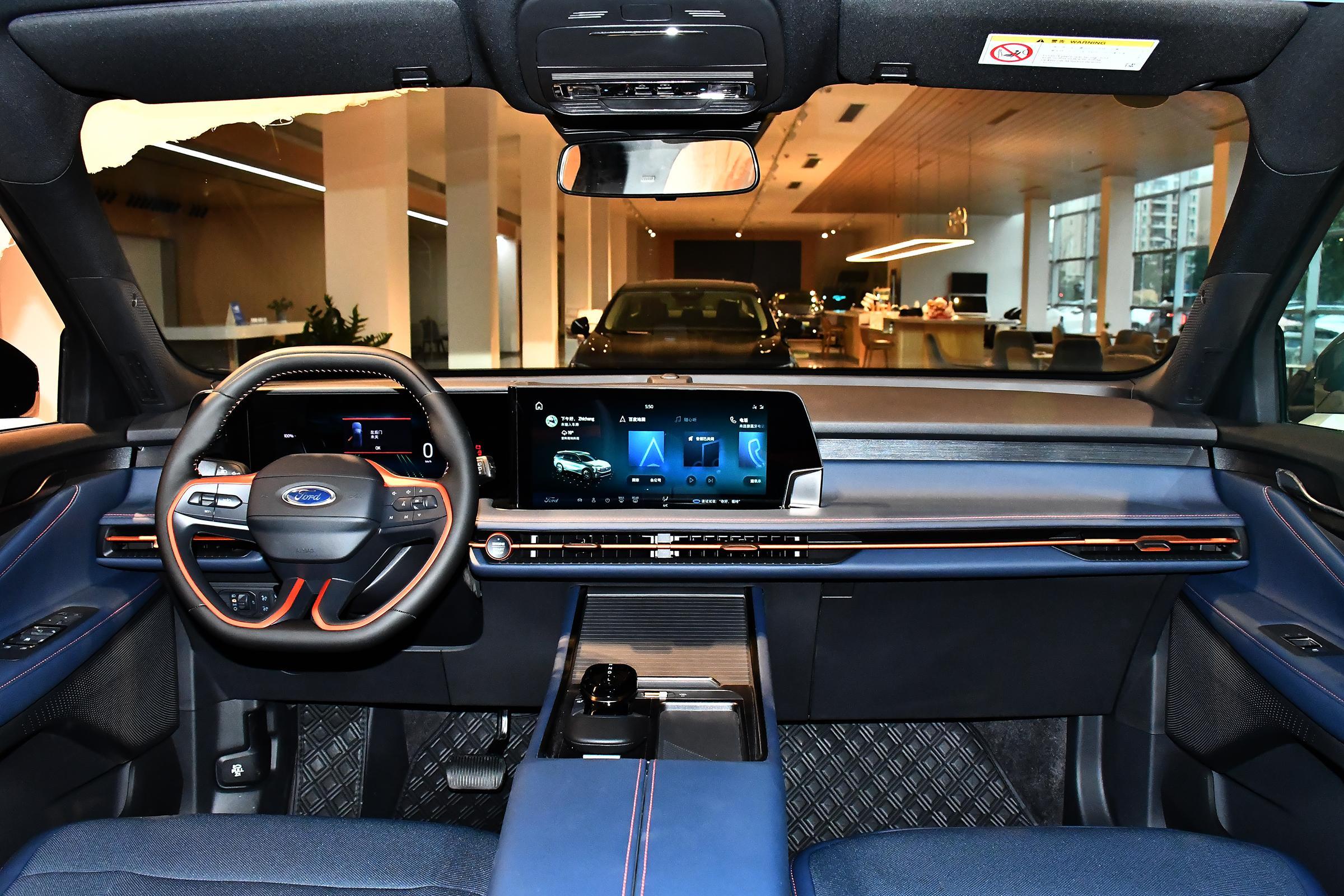 Ford Edge L Electric Car Advanced Technology and Energy Oil-Electric Hybrid with Ternary Lithium Battery