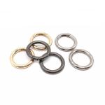 Plating Color Spring O Ring Carabiner Open Ring Inner Diameter 25mm Metal Ring