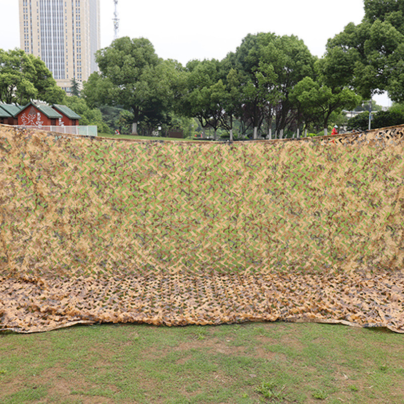 150D 210D Double-layer Polyester Durable Camouflage Net Outdoor Car Garnished Outdoor Sunshade Net
