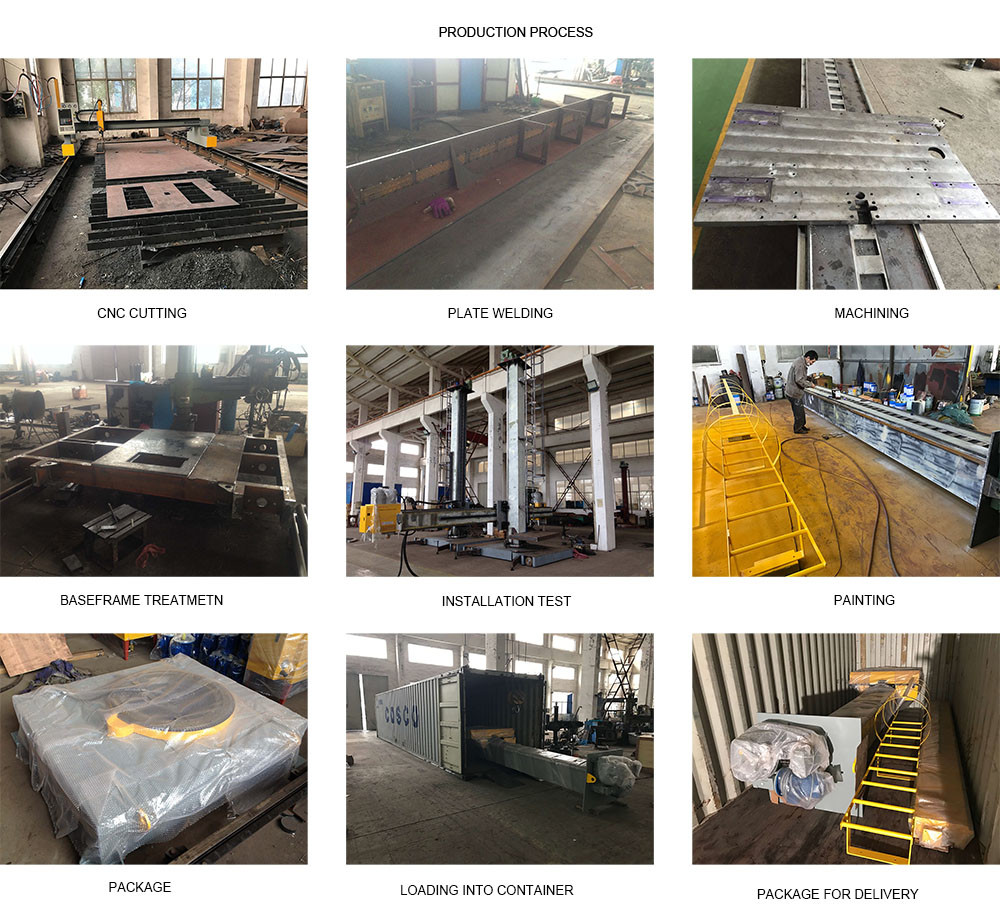 Motorized Wind Tower Welding Column And Boom Joint Welding Roller / Positioner