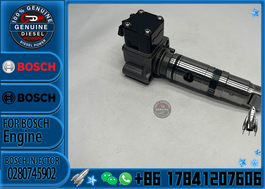 Fuel Injector 0414799018 0986445102 0280745902 0414799030 A0280745902 Compatible With Common Rail Fuel Injector