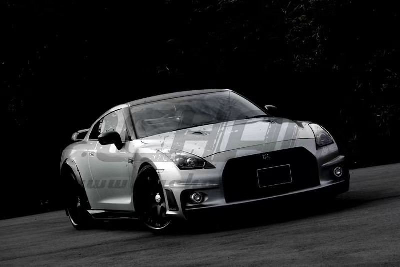 VILSIDE Style Nissan 350z Wide Body Kit 2003 - 2008 GTR 350z Kbd Front Bumper