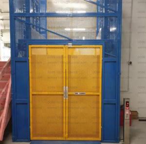 Buy cheap Small 300kg 6m Small Vertical Hydraulic Goods Lift Warehouse Freight Elevator product
