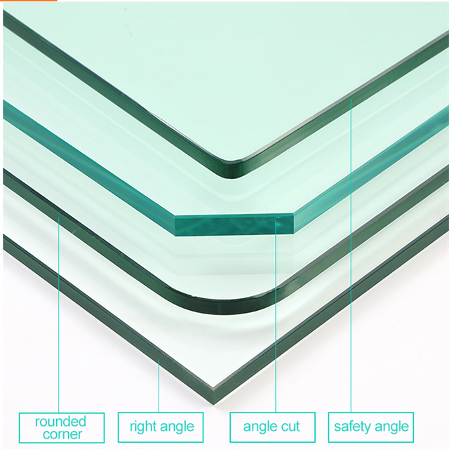 Supermarket Laminated Safety Glass Spiral Staircase Handrail for Indoor Decoration