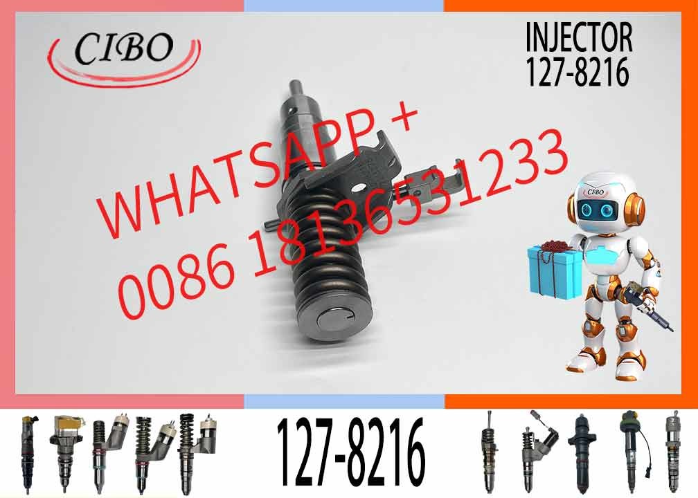 Excavator Parts 3114 3116 diesel engine parts injector assy 1278216 127-8216
