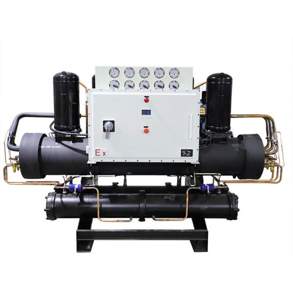 R134A Explosion Proof Water Chiller 380V Industrial Chiller 50Hz Shell And Tube