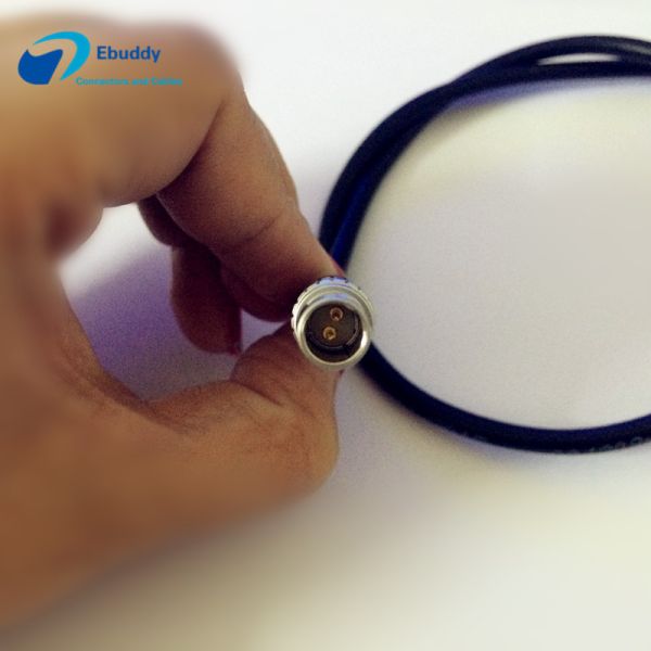 Lemo 2 Pin Male To Mini XLR Female 4 Pin Camera Connection Cable For TV-Logic