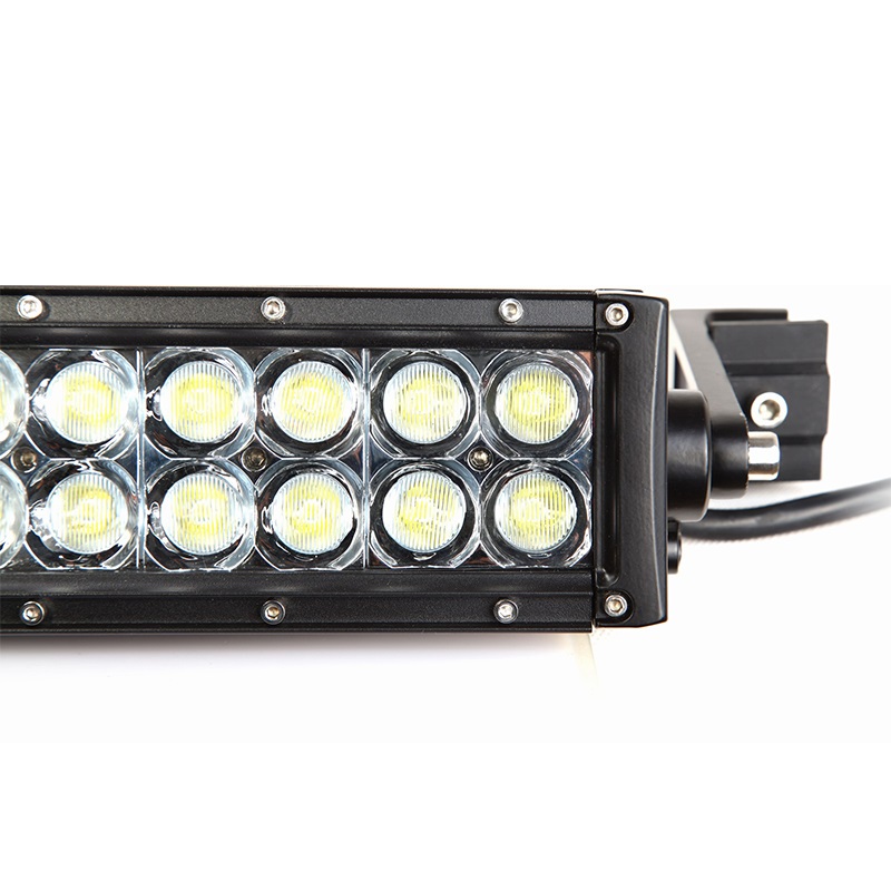 288W 3D 96pcs Waterproof Light Bar , 24480LM Curved LED Light Bar