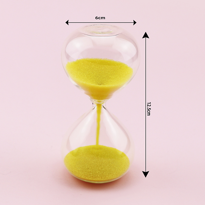 240 Minutes Hand Blown Glass Hourglass Sand Timer For Desktop Home Decor
