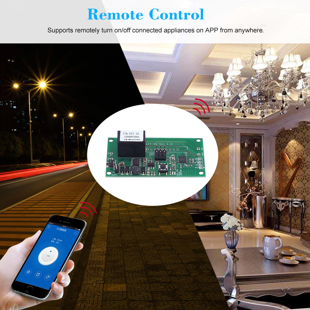 Sonoff Smart Home SV Safe Voltage WiFi Wireless Switch Module