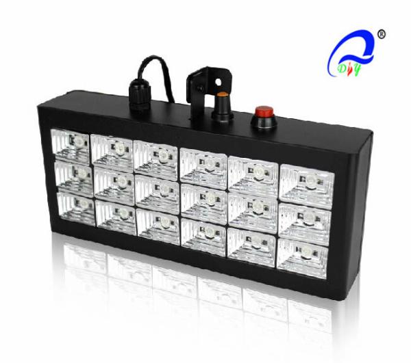Quality 18PCS LED RGB Flash Club KTV Party Effect Light DJ Disco Light Mini Strobe Light for sale