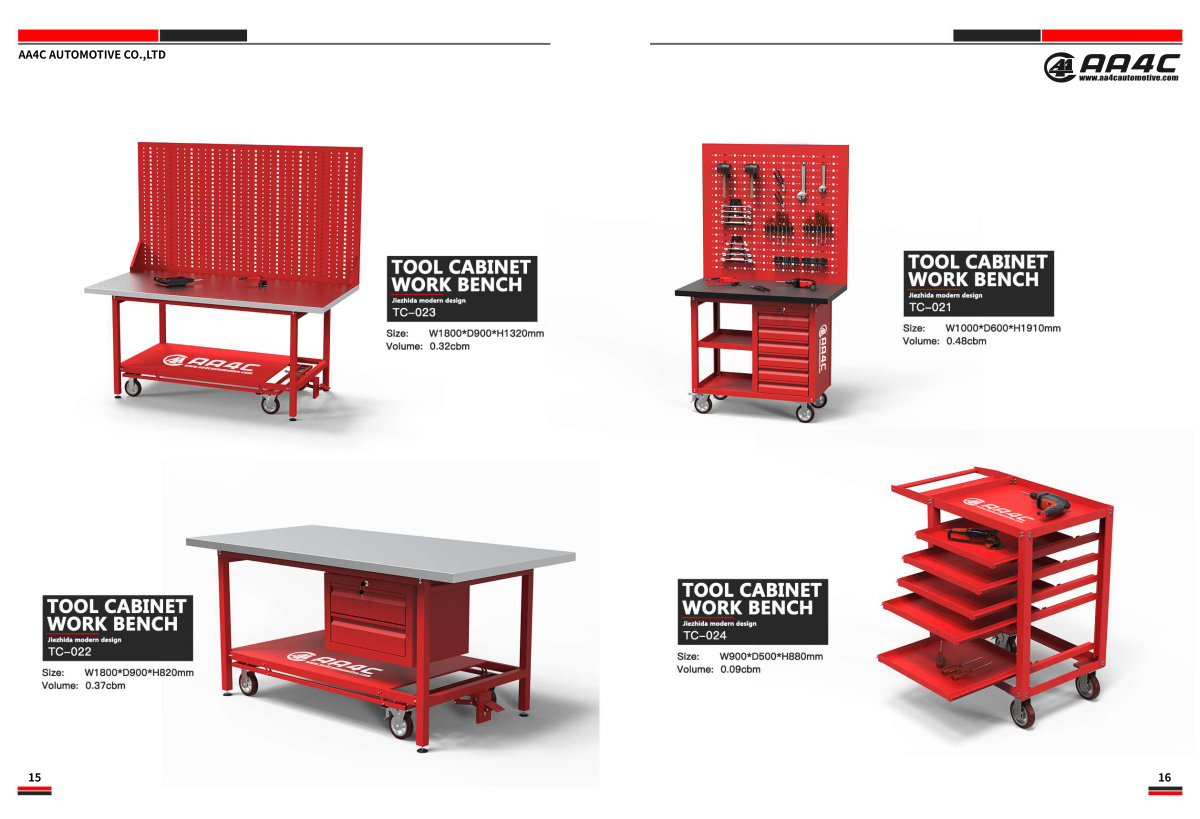 Workshop Garage Mobile Tool Cabinet 7 Drawer Tool Cabinet Roller With Side Door