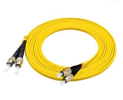 FC Fiber Optic Patch Cord , FC To ST Fiber Optic Jumper Dia 0.9mm