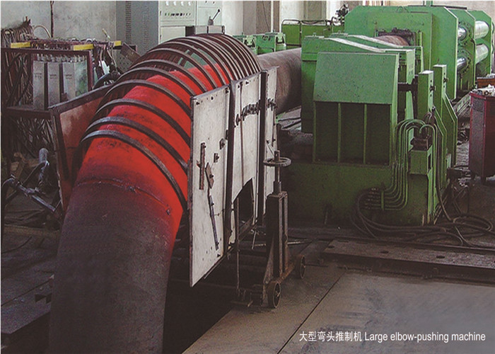 Hot Elbow Forming Machine 90 Degree Induction Heating , Low Back Pressure