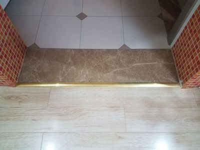 aluminium T bar door trim