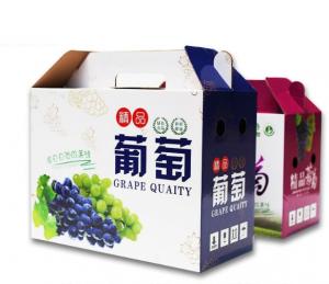 Buy cheap Custom wholesale corrugated box fresh fruit box packaging with logo product