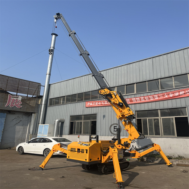 Electric and Diesel Power Spider Crawler Crane for Tough Jobs