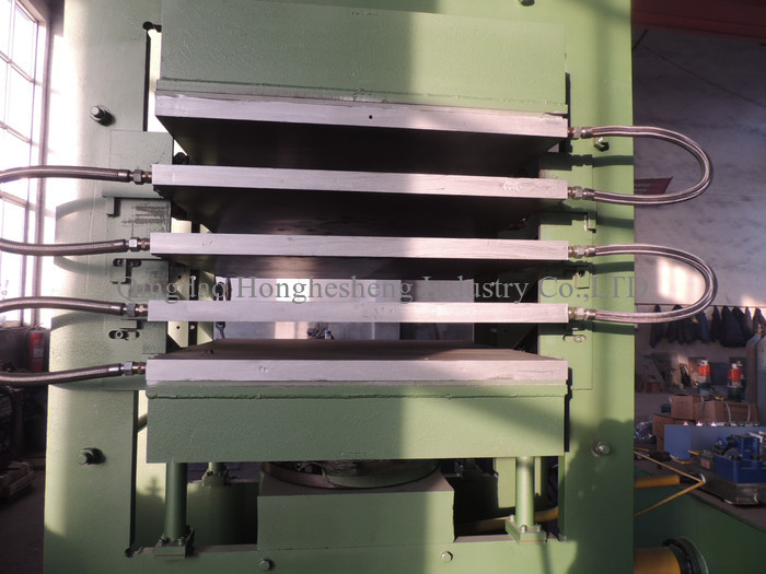 650T Yoga Mat Eva Sheet Making Machine Hydraulic Hot Press For Rubber Vulcanization