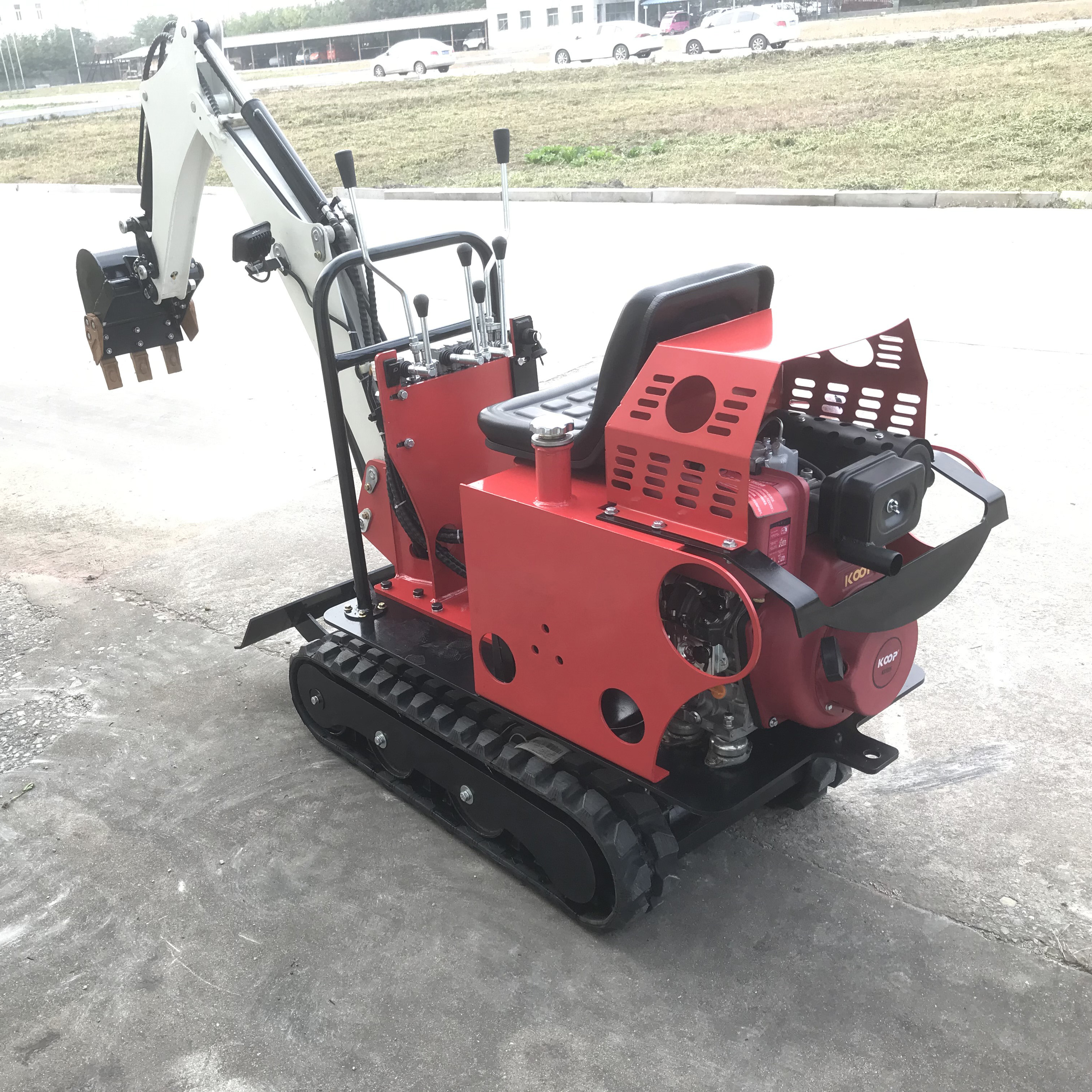 DOOZER's Mini Excavator Revolutionizing Construction Digging with 128km/h Rated Speed