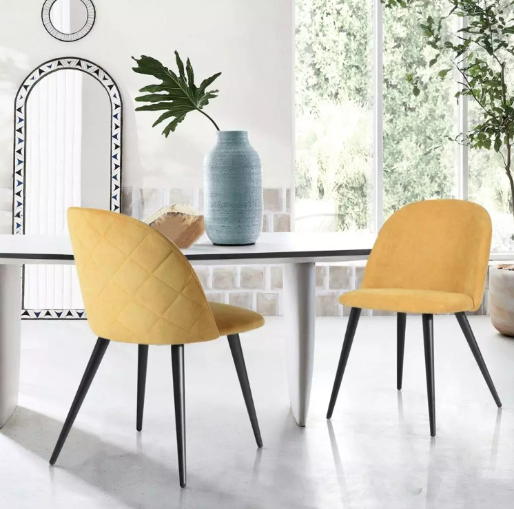 Sage Green Upholstered Dining Chairs Comfortable Boucle Upholstered Chair