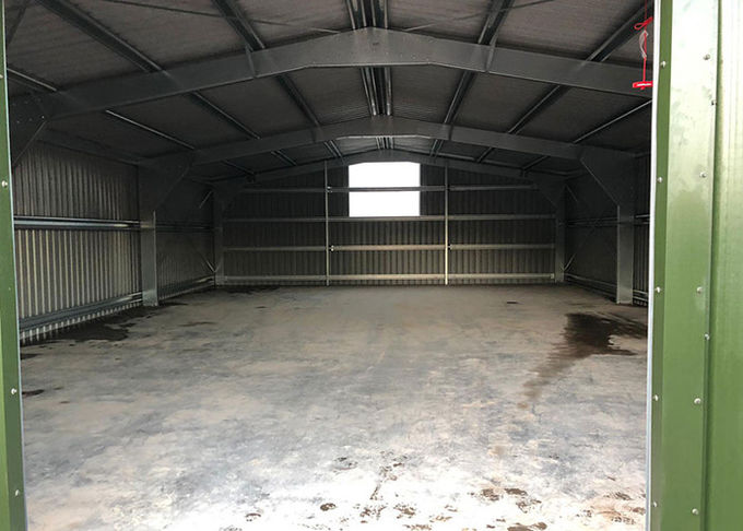 Prefabricated House Building Prefab H-Section High Strength Steel Structure Building New buggy storage for Golf Club