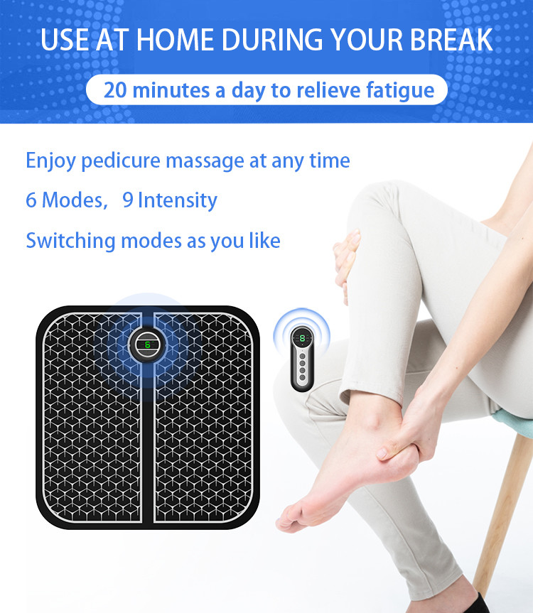 Fatigue Relief EMS Leg Reshaping Massager Microcurrent FCC Approved