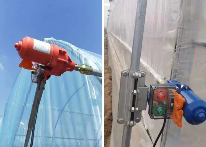 DC 24V Electric Roll Up Motor For Greenhouse Ventilation Rolling Shade Curtain Door