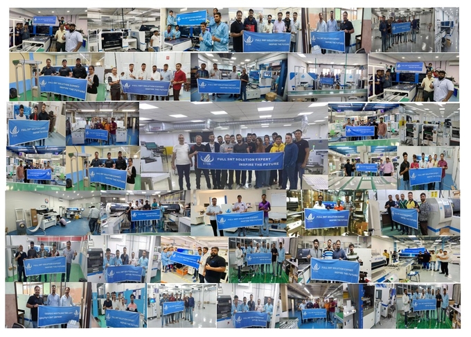 High Speed 68PCS Feeder SMT Machine 250000 CPH Fastest Pick And Place Machine 1