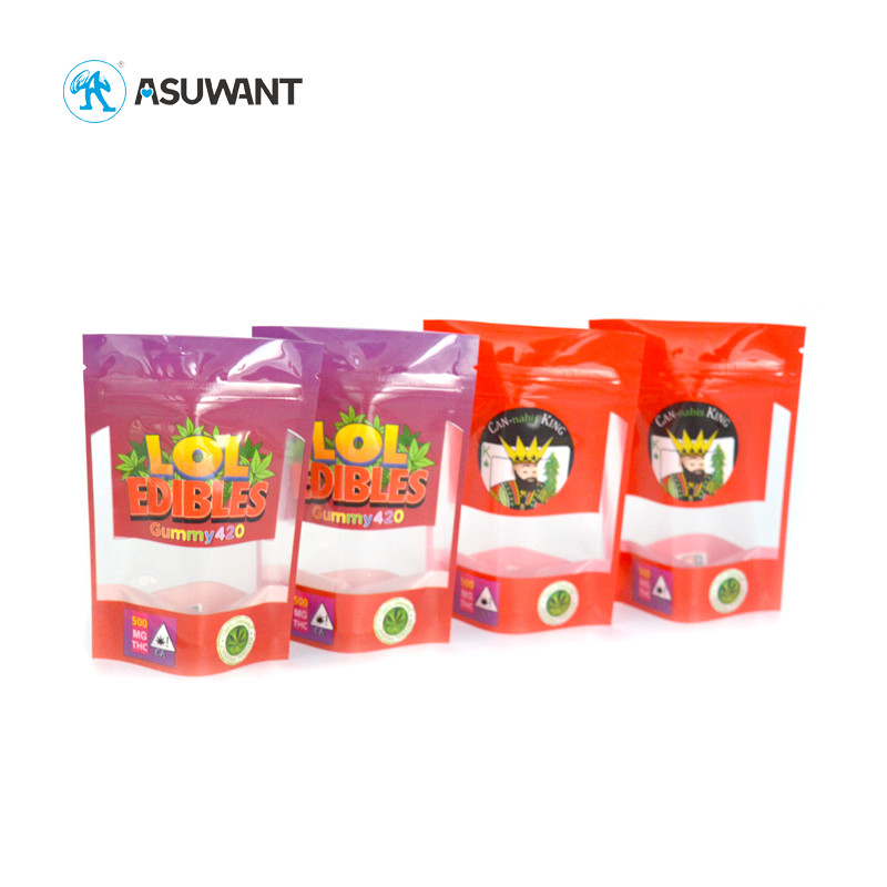 Custom Cookie Packaging Mylar Food Bags Edible Medical Cannaburst 3.5g